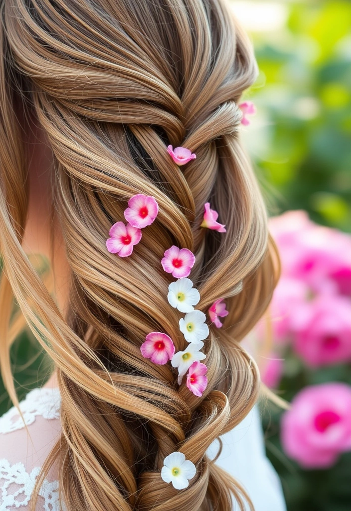 15 Beautiful Festive Easter Hairstyles That Will Turn Heads This Spring! - 1. Effortless Floral Crown Braid