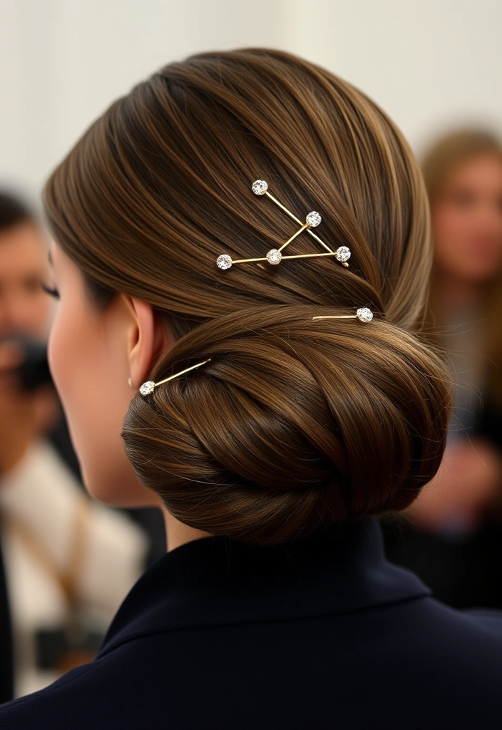 15 Fashionable Tucked Hairstyles That Will Turn Heads Everywhere! - 1. The Classic Tucked Bun