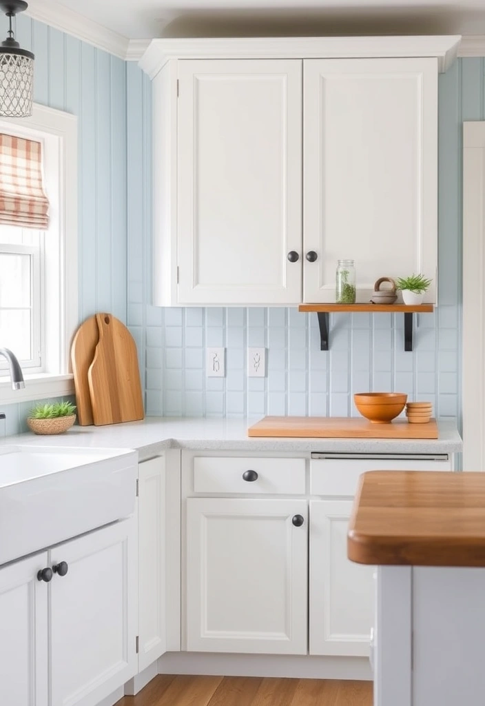 27 Stunning Kitchen Backsplash Ideas That'll Transform Your Space! - 16. Unique Beadboard