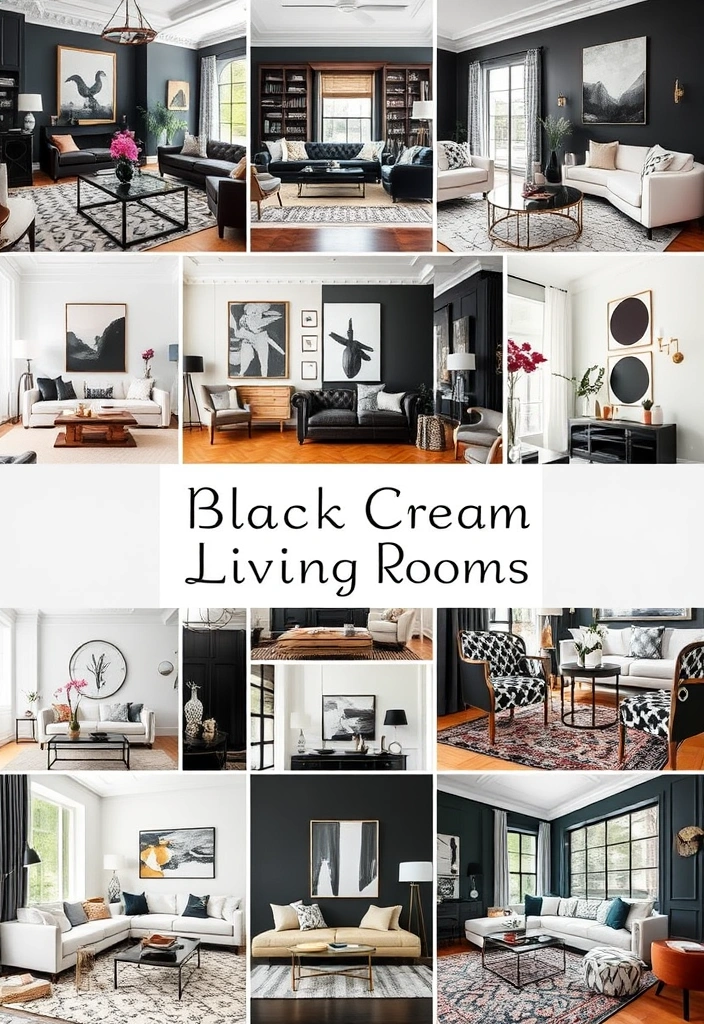 24 Black and Cream Living Rooms That Will Leave You Speechless! - Conclusion