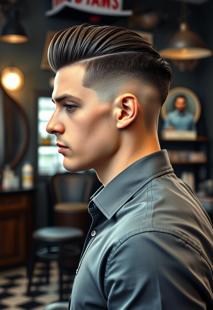 24 Classic Subtle Mullets for Men That Will Make You Rethink Your Hair Game! - 4. The Fade Mullet