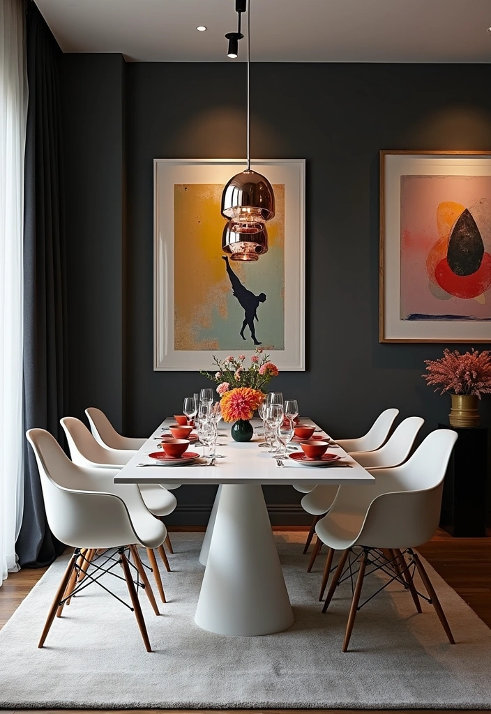 21 Best Paint Colors for Dining Room That Will Make You Want to Host Every Weekend! - 9. Charcoal Gray