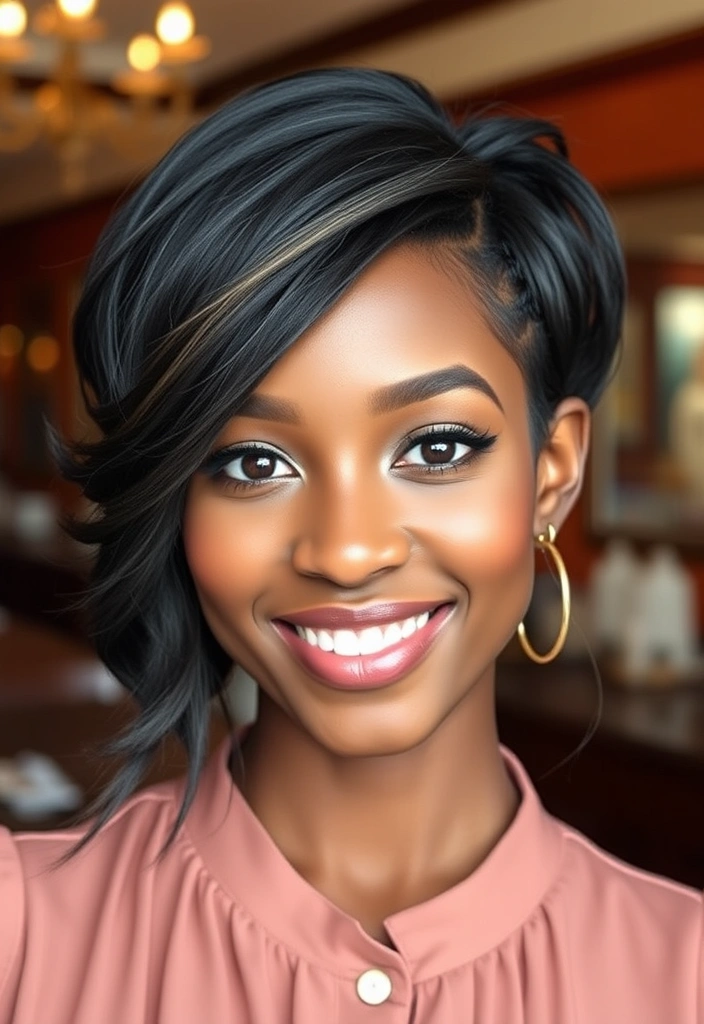 15 Chic Pixie Cuts for Black Women That Will Turn Heads! - 7. Pixie with Long Layers