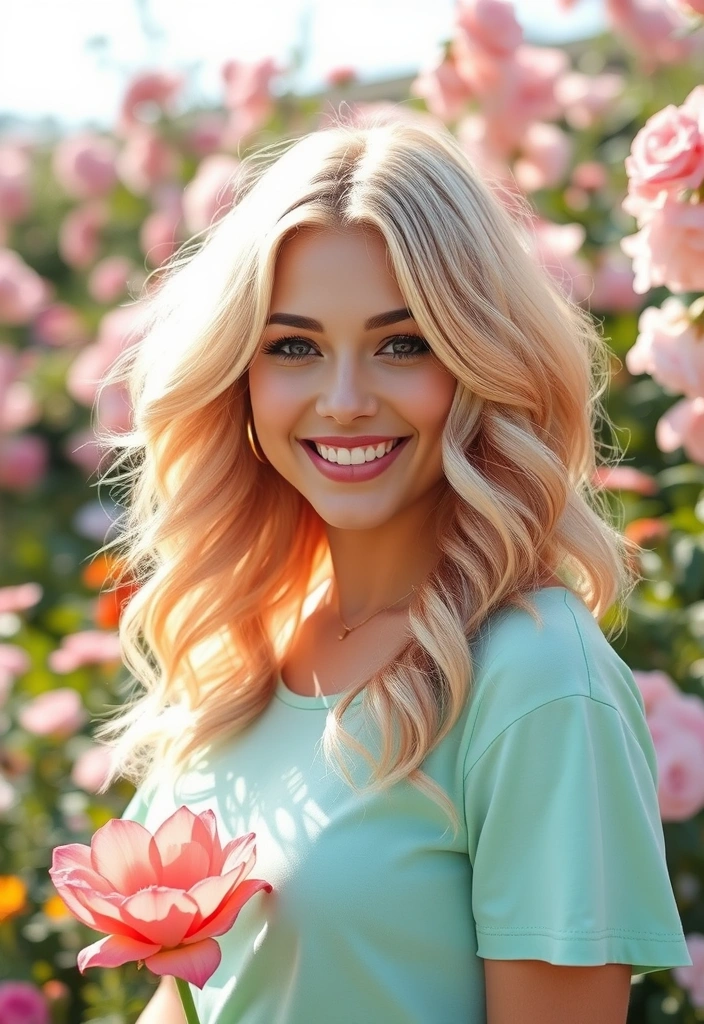 20 Summer Hair Color Trends That Will Make You the Envy of Your Friends! - 11. Pastel Peach