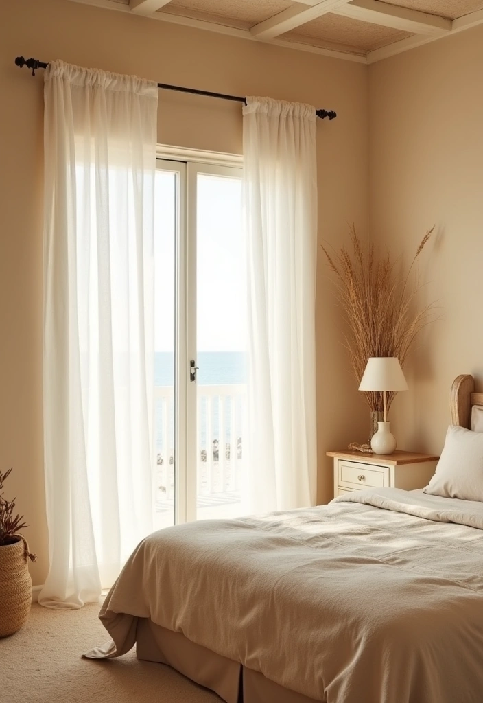 25 Earth Tone Paint Colors for Your Bedroom That Will Transform Your Space Instantly! - 10. Warm Sand: Subtle and Serene