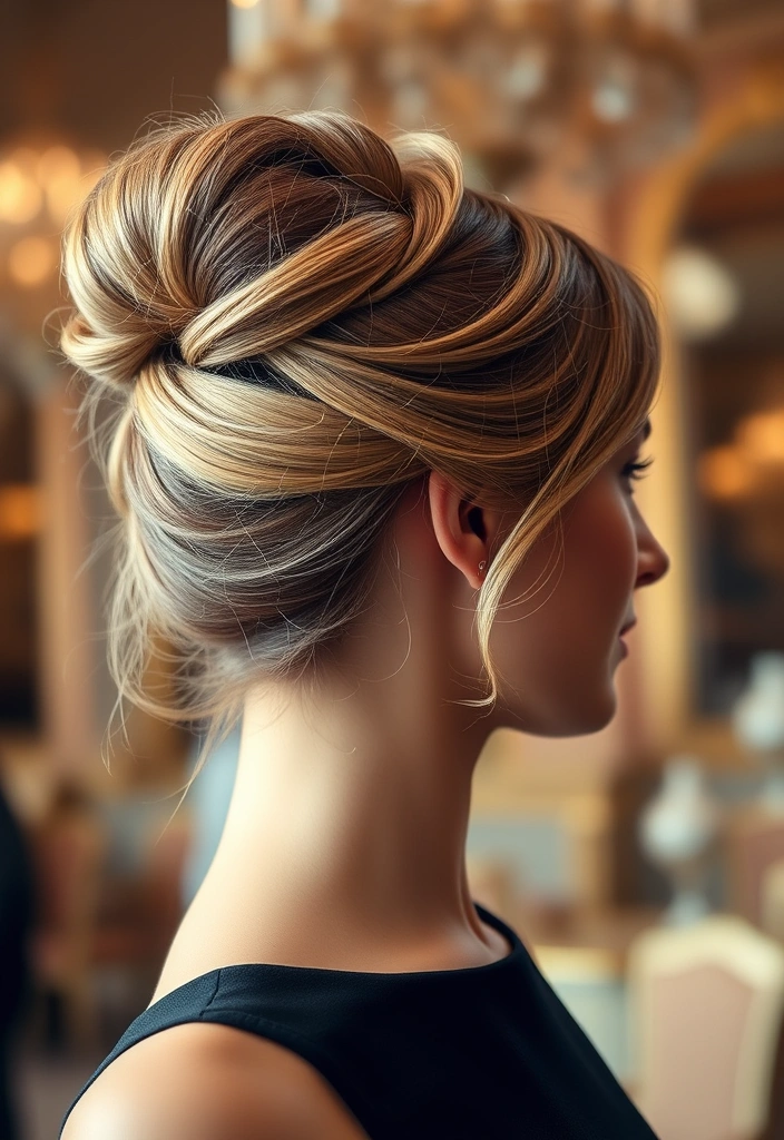 15 Celebrity Hairstyles Inspired by the Red Carpet (You Won't Believe #8!) - 1. The Classic Chignon