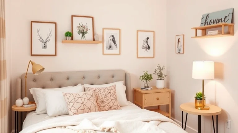 25 Charming Small Bedroom Decor Ideas for Women That Will Transform Your Space!