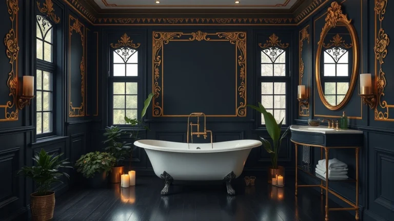 22 Moody Bathroom Designs That Will Transform Your Space into a Luxurious Retreat!