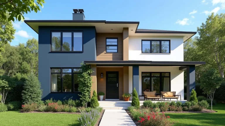 28 Best Paint Colors for a Modern House Exterior That Will Turn Heads!